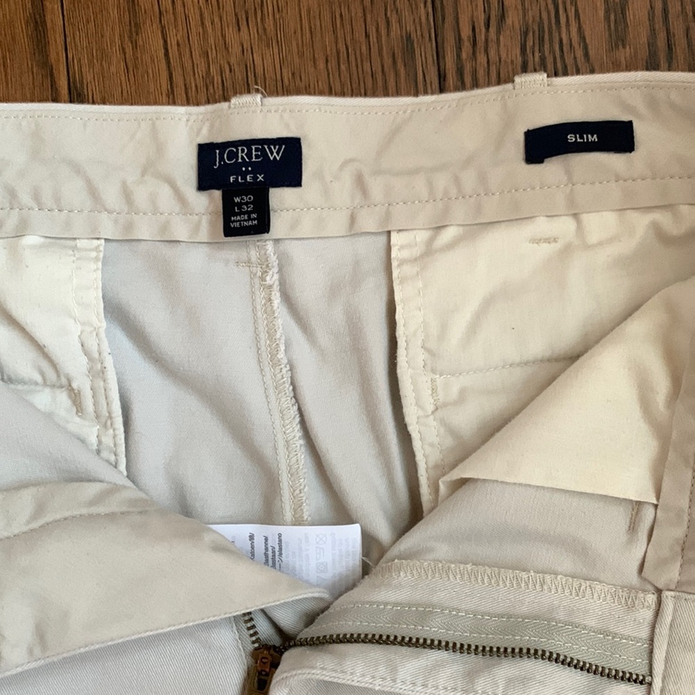 Mens J. Crew 30x32 khaki pants
